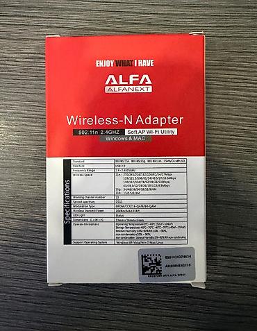 tp link alfa: ALFA ALFANEXT Wireless‑N USB Wi‑Fi Adapter (Model: LV-UW07) — 2