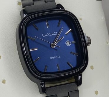 золотой цепь: Классические часы часы, Casio, Унисекс