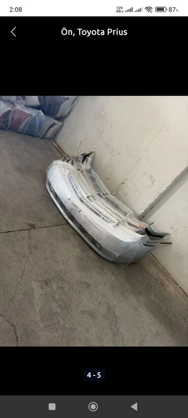 Bamperlər, buferlər: Ön, Toyota PRIUS 2007 il — 8