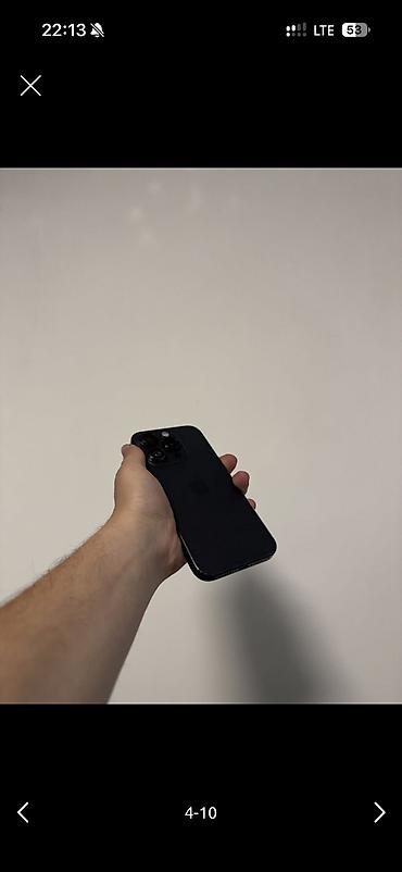 iphone 27: IPhone 15 Pro, Б/у, 256 ГБ, Черный, Чехол, Кабель, 81 % — 2