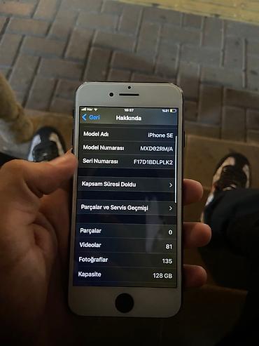 iphone se 2020 qiymeti: IPhone SE 2020, 128 GB, Ağ, Barmaq izi — 2