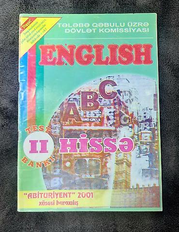 Testlər: Bütün testlər istifadə olunmayıb. Səliqəli və təmizdirlər. Hərəsinin — 2