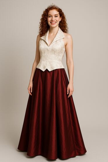 prljavo roza boja haljine: M (EU 38), color - Burgundy, Evening, Other sleeves at lalafo.rs prljavo roza boja haljine: M (EU 38), color - Burgundy, Evening, Other sleeves