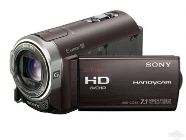 sony 1 satilir: Sony HDR CX350, 2012 ilin kamerası, tam yenidir, 1 dəfə işlədib