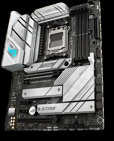Материнские платы: Материнская плата, Б/у, Asus, AM5, ATX, Для ПК