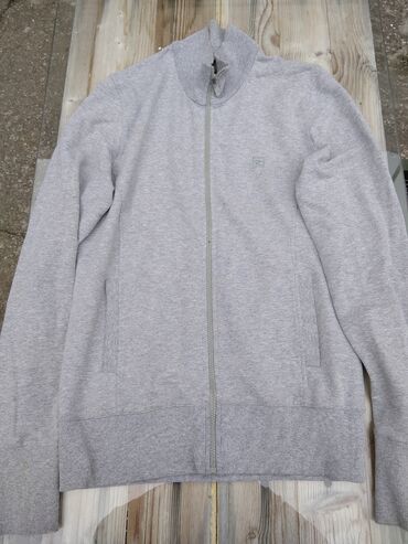 waikiki muški duksevi: Sweatshirt, M (EU 50), Cache Cache, color - Grey, With a zipper