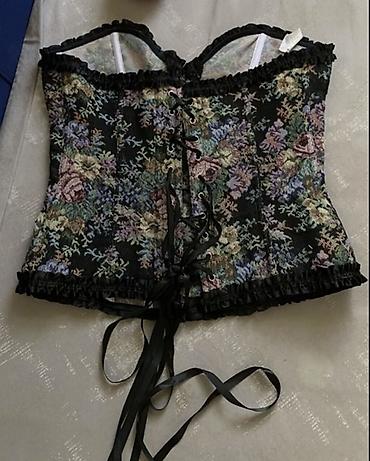 ev paltari: Qobelen naxışlı korset - Model: Qısa (büstiyer tipli), ürək formalı — 5