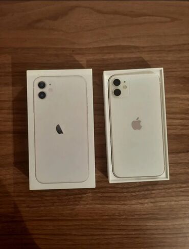 чехол на телефон fly nimbus 8: IPhone 11, 128 GB, Ağ, Zəmanət, Face ID, Sənədlərlə