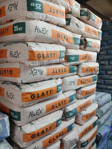 мешки: Alinex цемент, 25 кг