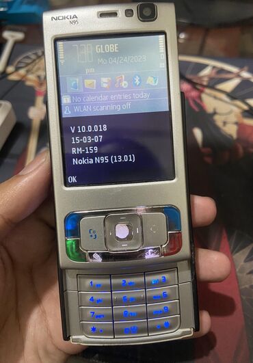 telefon nokia: Nokia N95 8Gb, 8 GB, rəng - Qara, Face ID