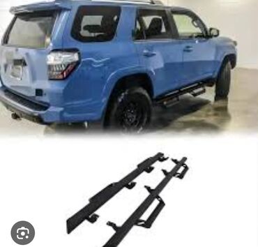 Пороги и комплектующие: Наружные накладки порогов Toyota, 2010 г., Новый, Аналог