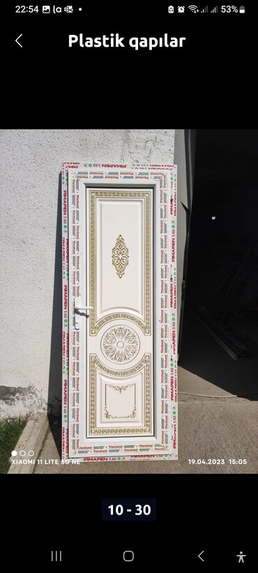 Plastik qapılar: Yeni Plastik qapı 80x200 sm Zəmanətli, Pulsuz çatdırılma, Rayonlara çatdırılma — 25