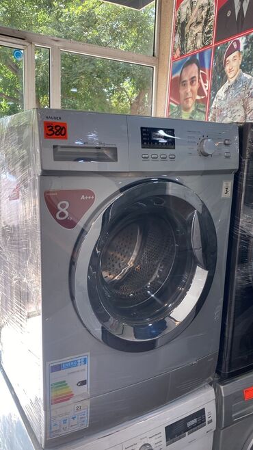 Ütülər və buxarlayıcılar: Paltaryuyan maşın 8 kq, Avtomat, Qurutmasız, Kredit yoxdur