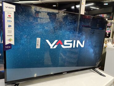 Телевизоры: Срочная акция Телевизоры Yasin 32 смарт интернет менен, диоганаль