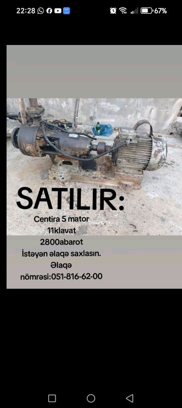 10 kva generator: Centira 5 mator, 11klavat, 2800abarot