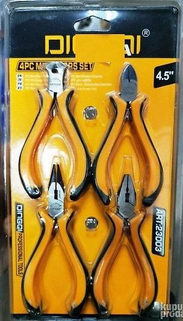 rubio monocoat: SET 4 klesta razlicitih. Novo,nekorisceno. Ako zelite da porucite — 1