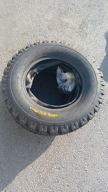 gəncə təkər satışı: - Şin: 5.00-12 ölçü, kamerali (daxili kamera və klapan görüntüdə var) — 1