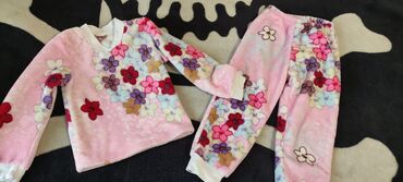 пошив детской одежды: Комплект, цвет - Розовый, Б/у