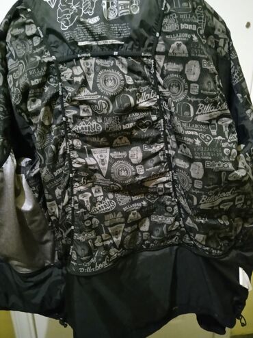 Zimske jakne: Billabong zimska/ski jakna sa kapuljačom, crno‑crvene pruge sa žutim — 6