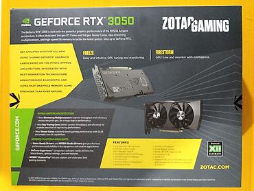 Видеокарта для ПК, Новый, ZOTAC, GeForce RTX, 8 ГБ