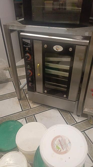 Peç və kafe avadanlıqları dəsti - 3 mərtəbəli sənaye elektrik peçi