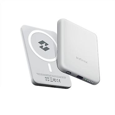 airdots powerbank: Infinix maqnitli simsiz power bank 3020 mah - Kompakt və yüngül — 1