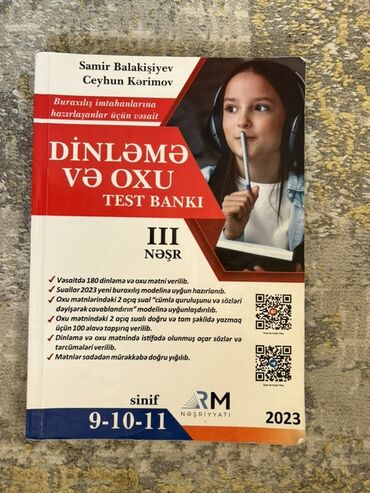 русский язык банк тестов 1 часть pdf 2023: Məhsul: “Dinləmə və Oxu – Test Bankı” (III nəşr) Müəlliflər: Samir