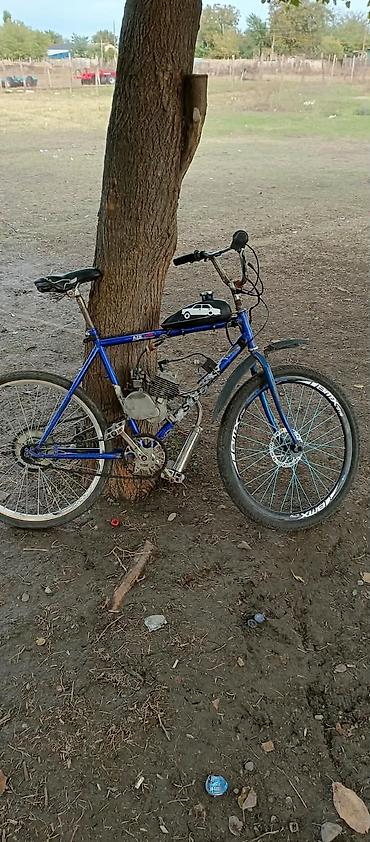 ilkin odənissiz moped: Mühərrikli velosiped – əl işi modifikasiya - Çərçivə: klassik dağ — 1