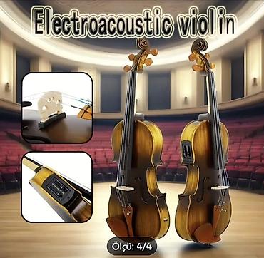 elektrikli cros: Elektroakustik skripka – ölçü: 4/4 - Səhnə və studiya üçün uyğun — 1