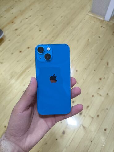 IPhone 13 mini, 128 ГБ, Голубой, Гарантия, Беспроводная зарядка, Face ID