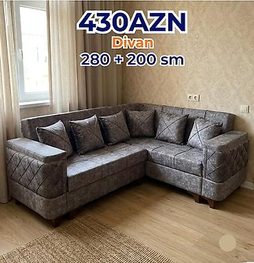 l 805: L‑şəkilli divan - Ölçülər: 280 sm + 200 sm (künc divan) - Material — 1