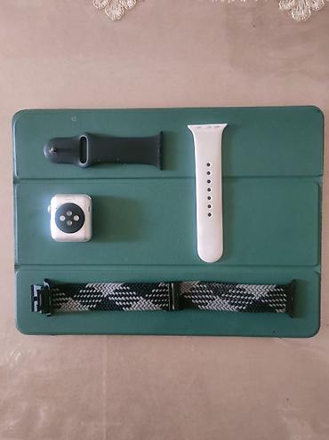 apple whatch 3: İşlənmiş, Smart saat, Apple, Suya davamlı, rəng - Gümüşü — 3