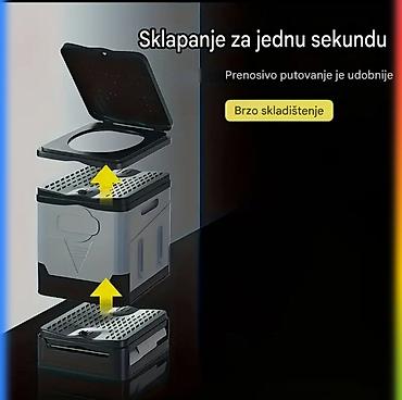 mon torbe: Prenosiva kabina za privatnost – tuš/toaleta/svlačionica za plažu i — 9
