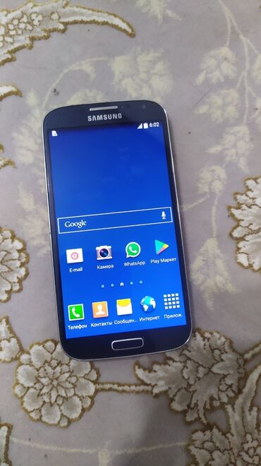 android монитор: Samsung Galaxy S4, Колдонулган, 16 ГБ, түсү - Кара, 2 SIM