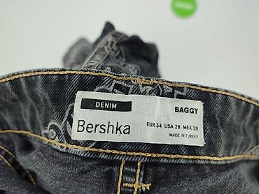 jeansy krowa: Bershka, Jeansy damskie, rozmiar 2XS — 4