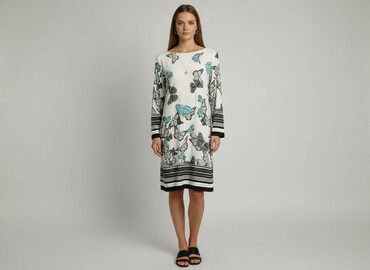 sukienki rozkloszowane na wesele midi: Atmosphere, Women`s dress, size XS