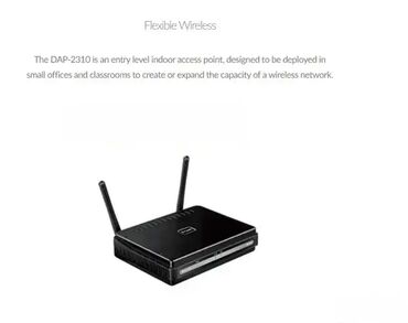 Modemi, ruteri i mrežni uređaji: *** AKCIJA *** 0158 D-Link Connect Wireless N Access Point DAP-2310; — 11