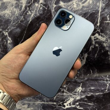 Apple iPhone: IPhone 12 Pro, Б/у, 128 ГБ, Синий, 90 %