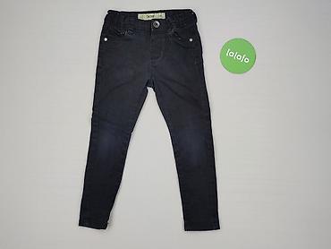 biale body: Spodnie jeansowe, 4-5 lat, 104/110, stan - Bardzo dobry — 2