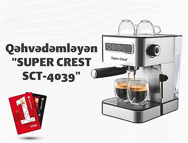 İçki texnikası: Qəhvə aparatı "SUPER CREST SCT-4039"Super Crest SCT-4039 – ev — 1