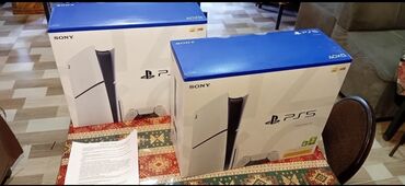 playstation 5 qiymeti kontakt home: Playstation 5 slim agzı baglı qutuda teze 1 eded var 1 il kontakt home