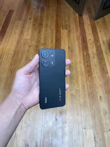 Redmi: Redmi, Redmi 13C, Б/у, 128 ГБ, цвет - Черный, 1 SIM, 2 SIM