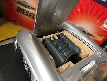 Avtomobil modelləri: Коллекционная модель Mercedes-Benz 300SL Coupe W198 Silver 1954 — 23