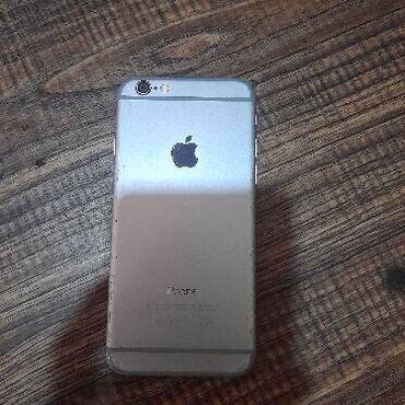 ayfon 6 s: IPhone 6, 64 GB, Gümüşü, Barmaq izi