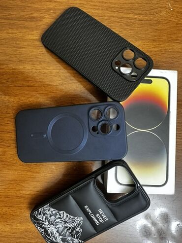 Apple iPhone: IPhone 14 Pro, 256 GB, Qızılı, Simsiz şarj, Face ID
