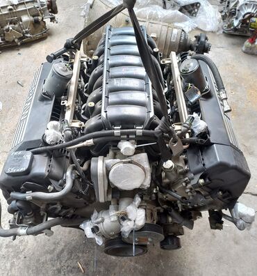 Двигатели, моторы и ГБЦ: Бензиновый мотор BMW 4.8 л, Б/у, Оригинал, Япония