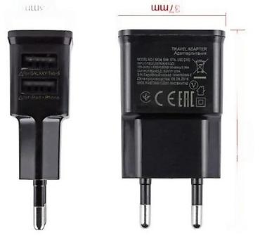 Kablovi za telefone: Gembird kućni USB punjač – Dual USB 2.1A/1A + kabl - Zidni adapter sa — 3