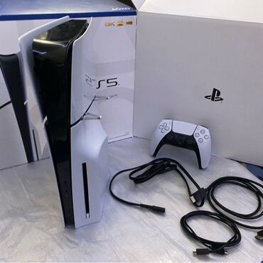 ps 5 en ucuz: İdeal vəziyyətdə Ps 5 Slim 1 TB. 2 aydır alınıb oynamağa heç vaxt