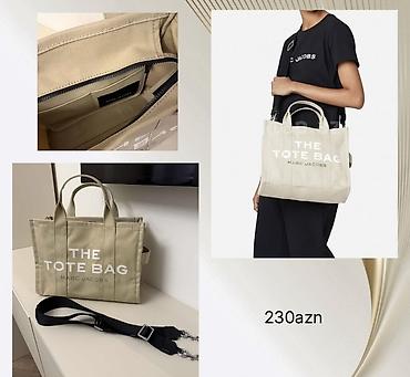 boyun bagi: Marc Jacobs “The Tote Bag” çanta(1-2 defe istifade edilib,originaldir — 1