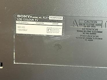 Televizorlar: İşlənmiş Televizor Sony LCD Ünvandan götürmə — 8